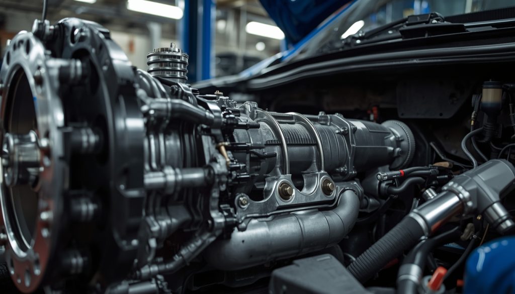 oil change service in Calgary auto repair shop mechanic performing routine car maintenance
